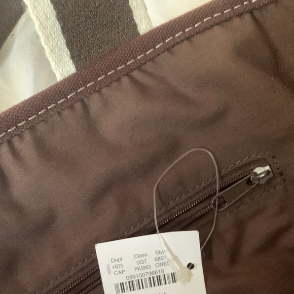 NWT! j crew canvas bag in pink - Picture 3 of 8